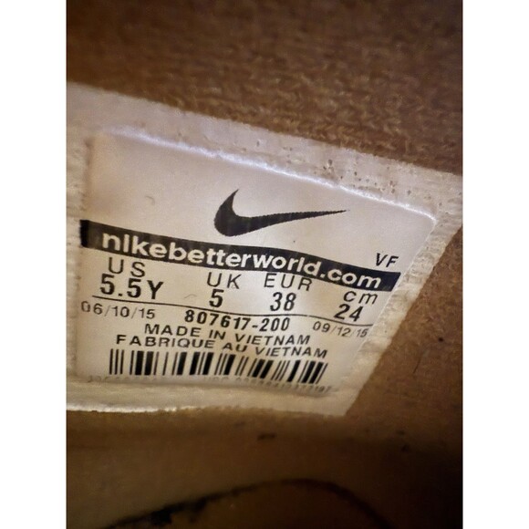 Nike Air Force 1 Wheat Size 5.5Y Ladies Size 7 # 807617-200 - Picture 9 of 9